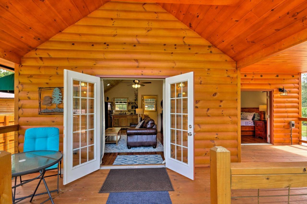 Cozy Riverfront Cabin With Private Deck And Hot Tub! Bryson City Exterior foto